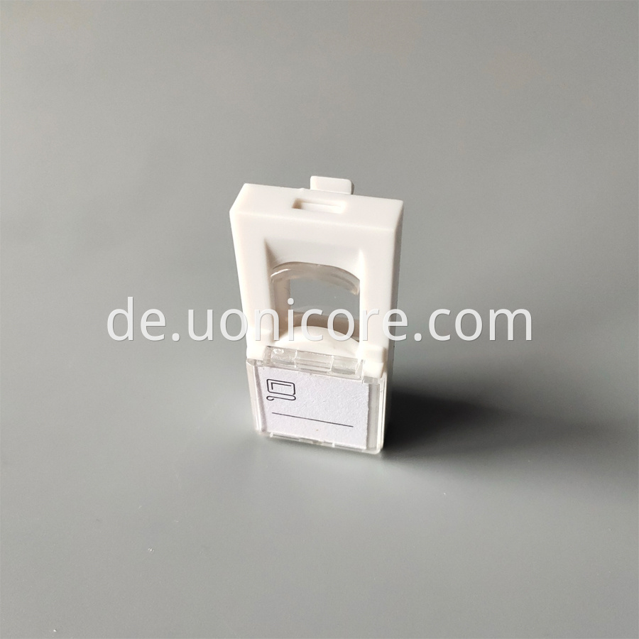 rj45 faceplate french type